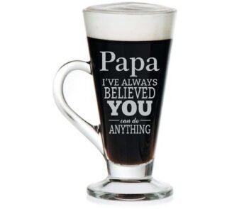 Papa You Can Do Anything Engraved Tea Mug