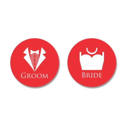 Personalised Bride And Groom Wedding Wine Glasses - Image 3