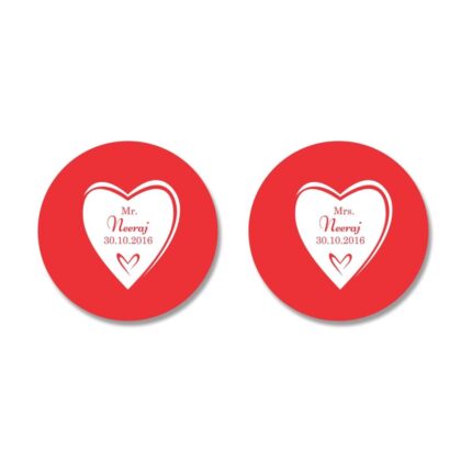 Personalized Mr And Mrs Love Wine Glasses - Image 3
