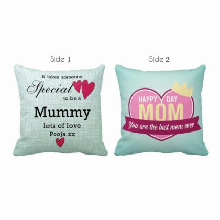 Gifts for Mom, Most Beautiful Mom Double Side Printed Cushion Cover - Image 12