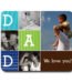 Personalized Dad Photo Collage Mouse Pad