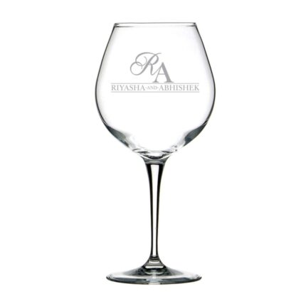 Personalized Engraved  Wine Glass - Image 2