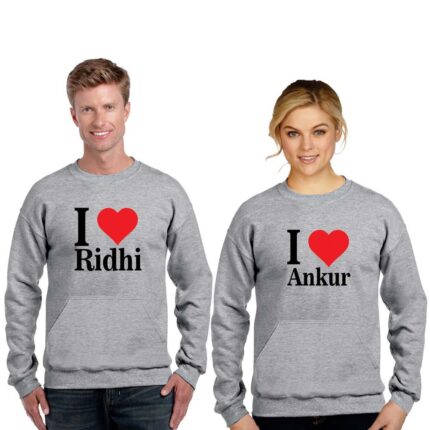 Personalized I Love Couple T shirts - Image 5