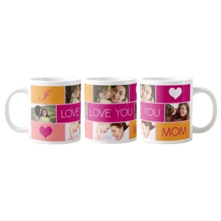 Personalized I Love You Mom Mug - Image 2