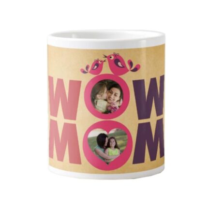 Personalized Wow Mom Mug - Image 2