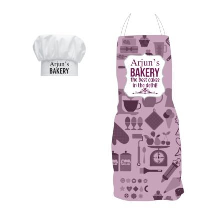 Personalized Bakery Chef Kitchen Apron
