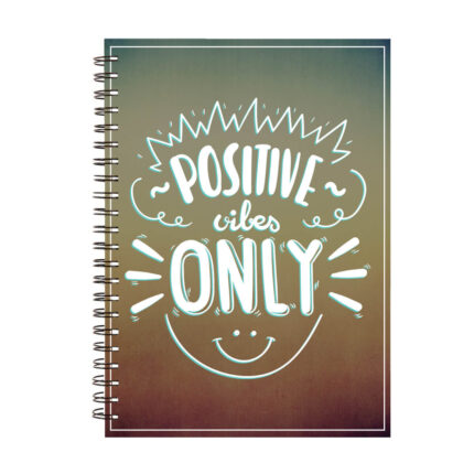 Positive Vibes Only Printed Diary - Image 6