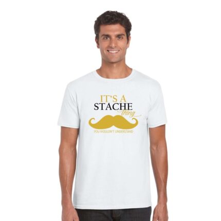 Premium Mousatche Thing Mens Sweatshirt - Image 3
