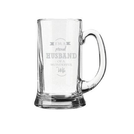 Engraved Moustaches Beer Mug - Image 6