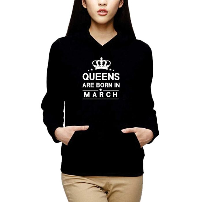 Queens Are In March Birthday Sweatshirt
