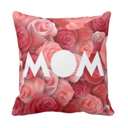 Red Rose Mom Cushion Cover - Image 5