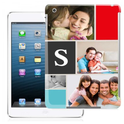 Personalized Rejoicing 4 Photo Collage Tablet Case - Image 2