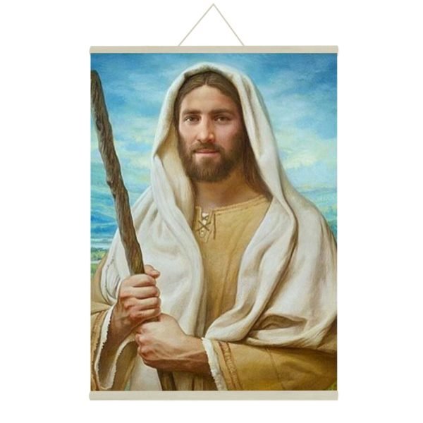 Heaven Is For Real Lord Jesus Canvas Scroll