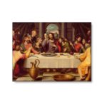 Vintage Last Supper Lord Jesus Christ Wall Paintings Frame