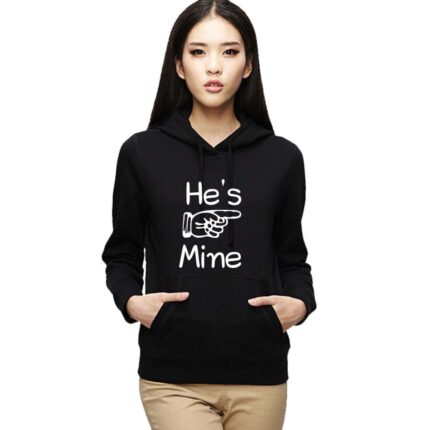 He is Mine She is Mine They are Mine Family Sweatshirts - Image 4