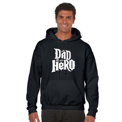 My Dad is My Hero Sweatshirt - Image 2