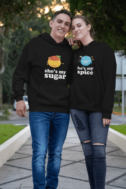 Sugar and Spice Couple Sweatshirts - Image 4