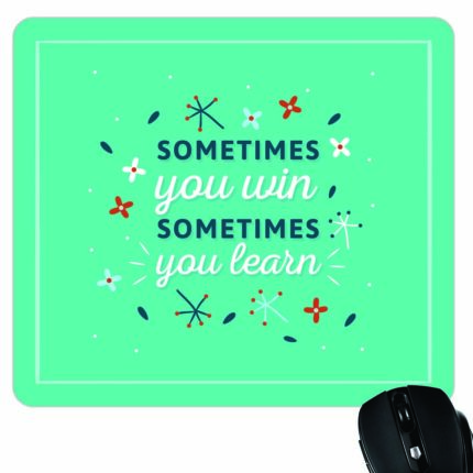 Win or Learn Mouse pad