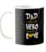 Sons Hero Daughters Love Dad Coffee Mug