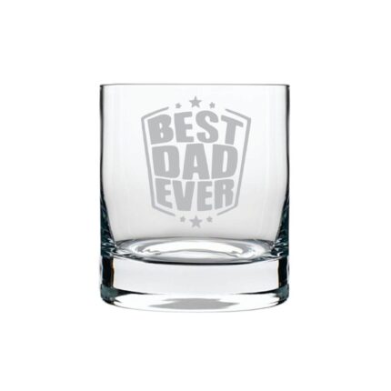 Moustache Awesome Dad Whiskey Glass - Image 29