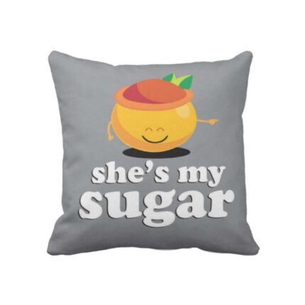 Sugar and Spice Couple Cushion Covers - Image 2