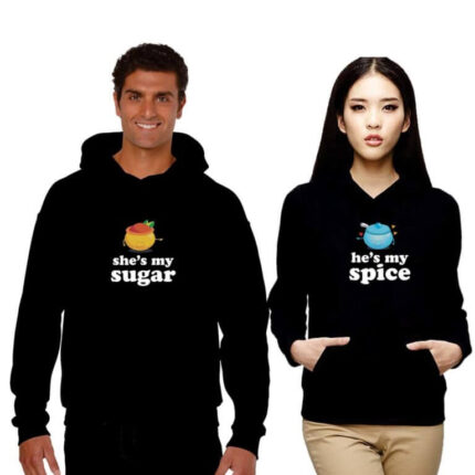 Sugar and Spice Couple Sweatshirts - Image 6