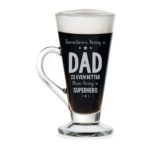 Super Hero Dad Engraved Tea Mug