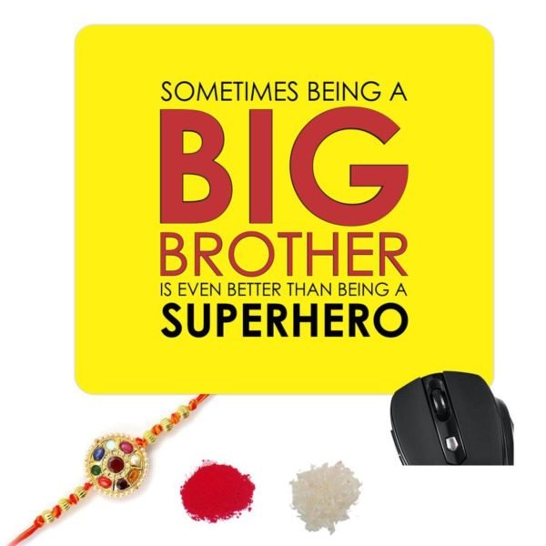 Super Hero Big Brother Mousepad