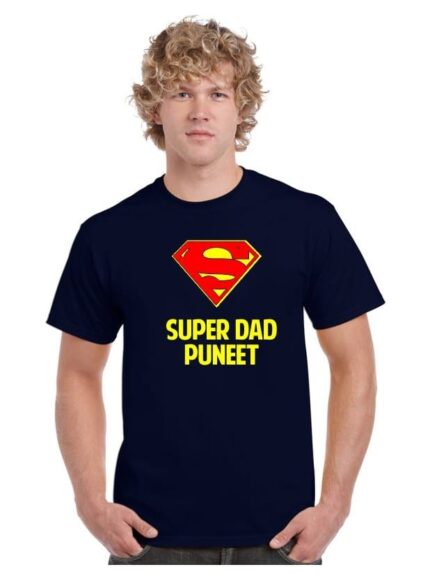 Personalized Super Hero Mom Dad Child Family T shirt - Image 5