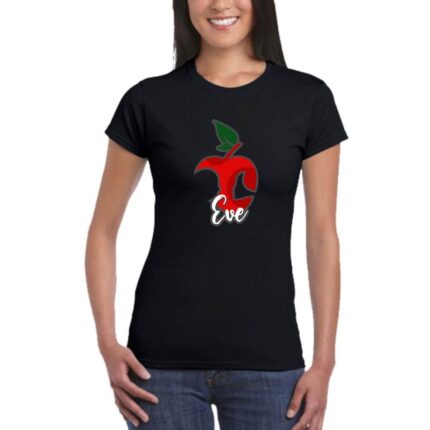 Adam Eve Couple T-shirt - Image 4