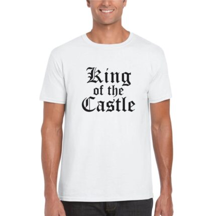Castle King Cleaning Castle Couple T-shirt - Image 6