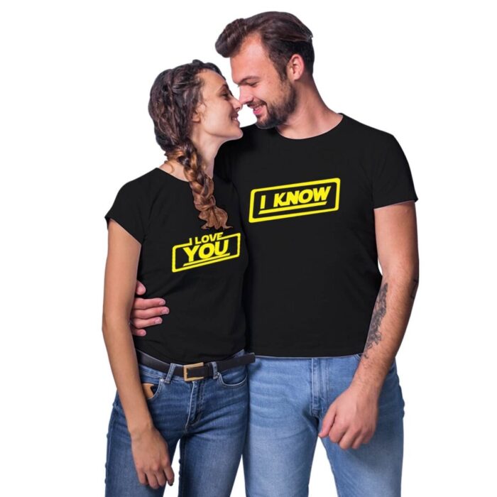 I Love You I Know Couple T-shirt