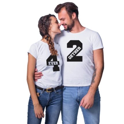 Together Forever Couple T-shirt - Image 7