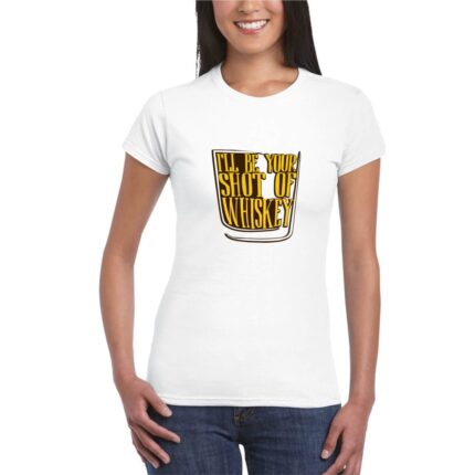 Whiskey Wine Couple T-shirt - Image 6