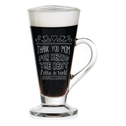 Thank You Best Mom Engraved Tea Mug
