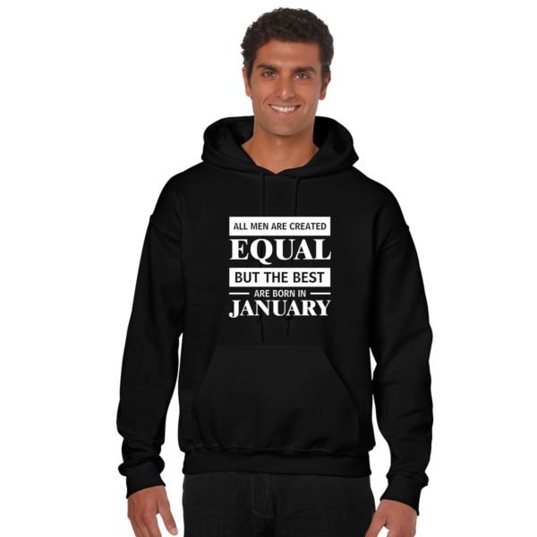 Best Men Are Born In January Birthday Sweatshirt