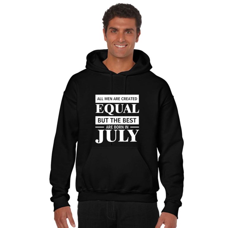 Best Men Are Born In July Birthday Sweatshirt