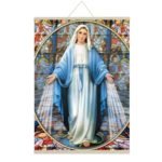 Mother Mary Canvas Scroll