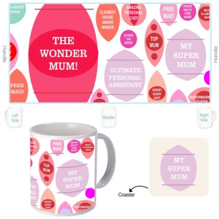 Wonder Mum Mug - Image 5