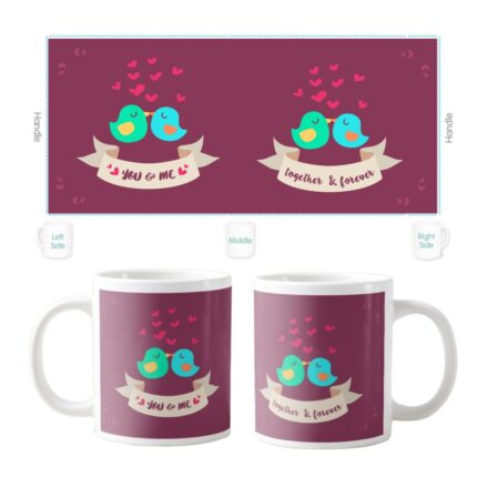 Together Forever You And Me Coffee Mug
