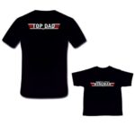 Top Dad and Baby Wingman Matching T-shirts