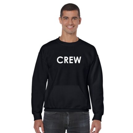 Wholesale Crew Neck Logo Sweatshirt
