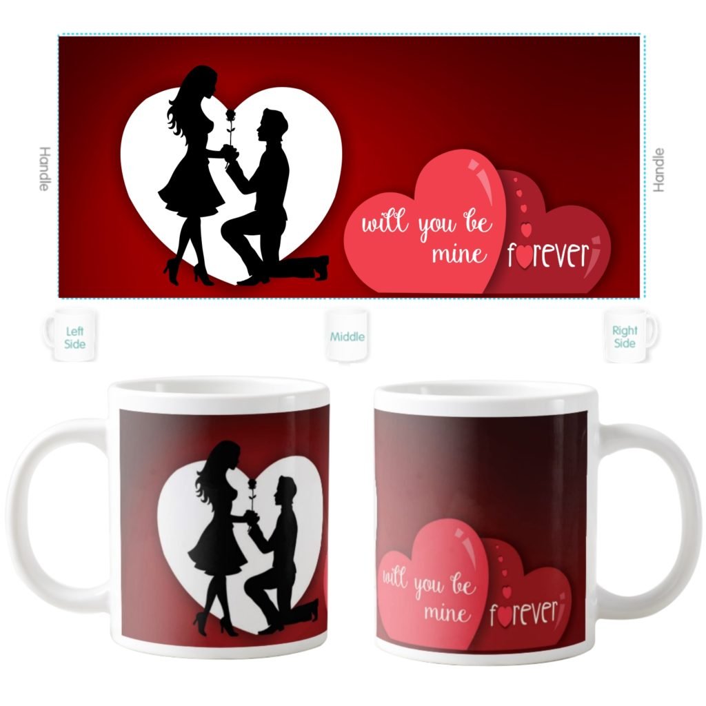 Will You Be Mine Valentine Forever Coffee Mug