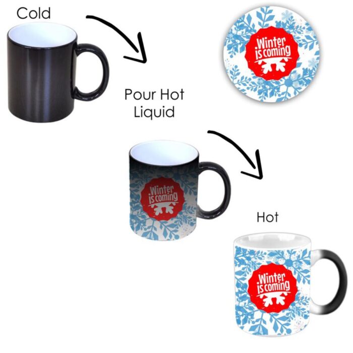 Winter Coming Magic Mug