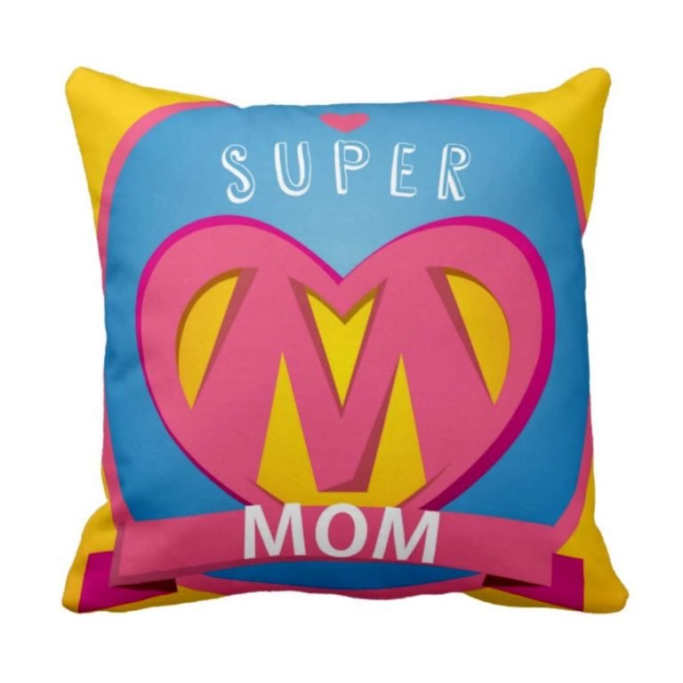 Wonderful Super Mom Cushion Cover