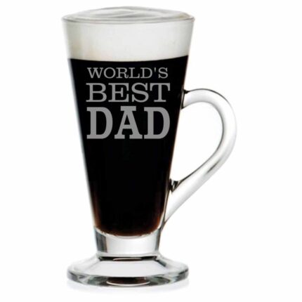 World's Best Dad Engraved Tea Mug