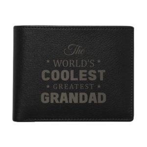 World Greatest Grandad Men's Leather Wallet