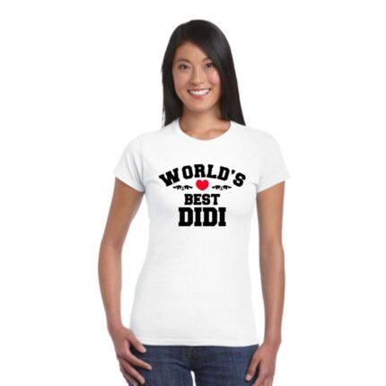 Worlds Best Didi Jiju Couple T-shirt - Image 12