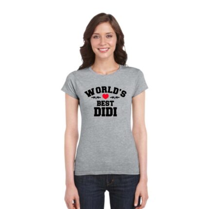 Worlds Best Didi Jiju Couple T-shirt - Image 10