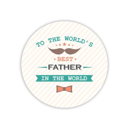 Worlds Best Father Black Mug - Image 3